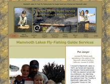 Tablet Screenshot of jaeger-flyfishing.com